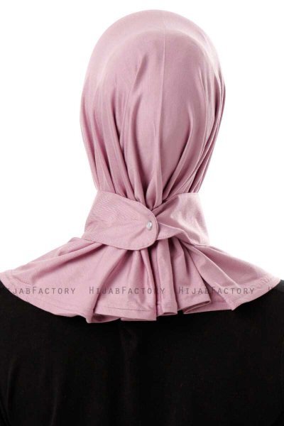 Ceren - Dunkelrosa Praktisch Viscose Hijab