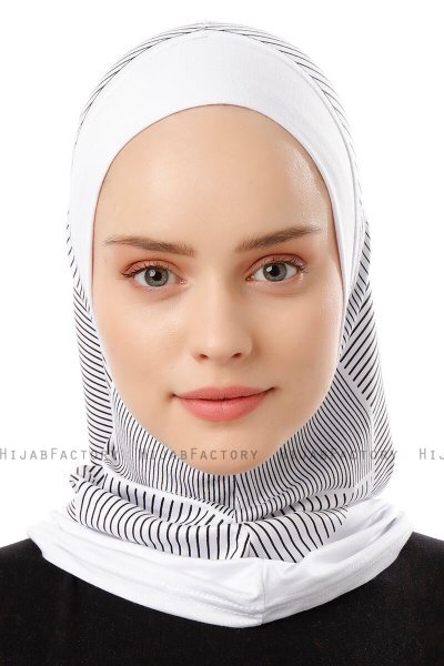 Wind Plain - Weiß One-Piece Al Amira Hijab