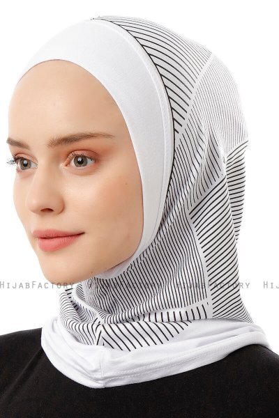 Wind Plain - Weiß One-Piece Al Amira Hijab