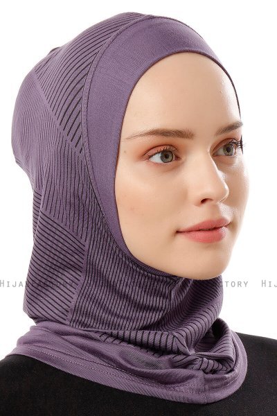 Wind Plain - Lila One-Piece Al Amira Hijab