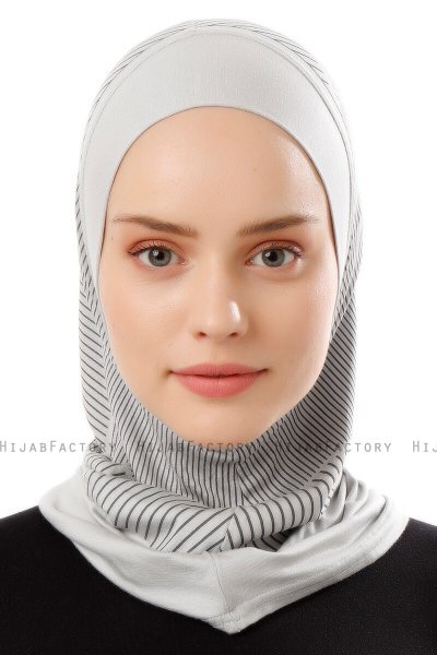 Wind Plain - Hellgrau One-Piece Al Amira Hijab