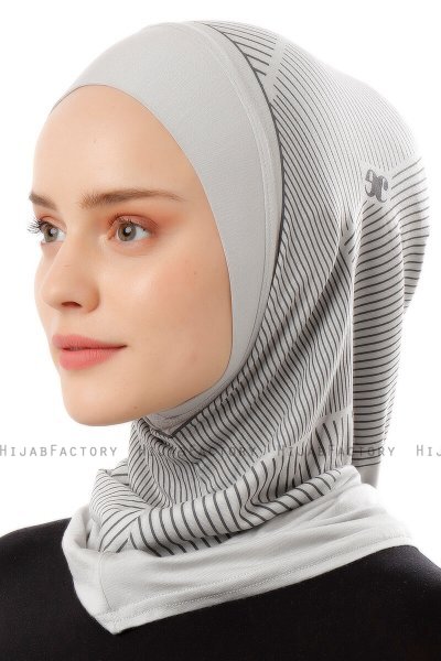 Wind Plain - Hellgrau One-Piece Al Amira Hijab