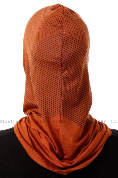 Wind Plain - Ziegelrot One-Piece Al Amira Hijab
