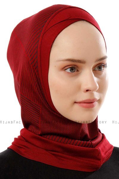 Wind Cross - Bordeaux One-Piece Al Amira Hijab