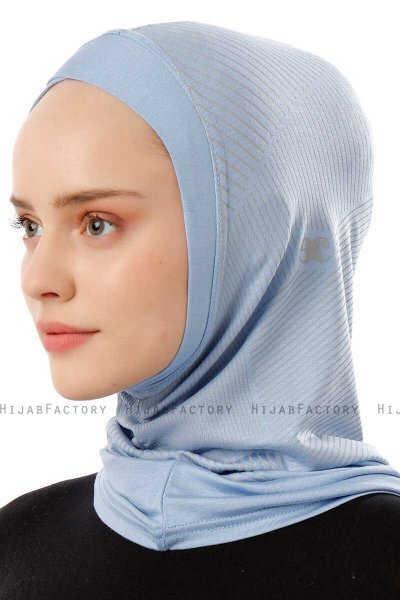 Wind Cross - Hellblau One-Piece Al Amira Hijab