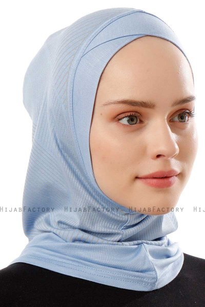 Wind Cross - Hellblau One-Piece Al Amira Hijab