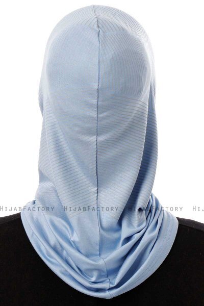 Wind Cross - Hellblau One-Piece Al Amira Hijab
