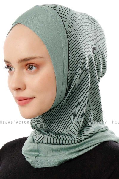 Wind Cross - Grün One-Piece Al Amira Hijab