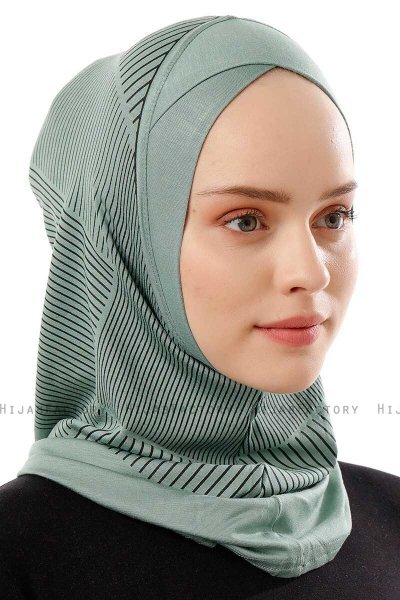 Wind Cross - Grün One-Piece Al Amira Hijab