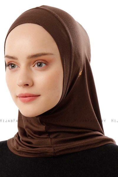 Logo Plain - Braun One-Piece Al Amira Hijab