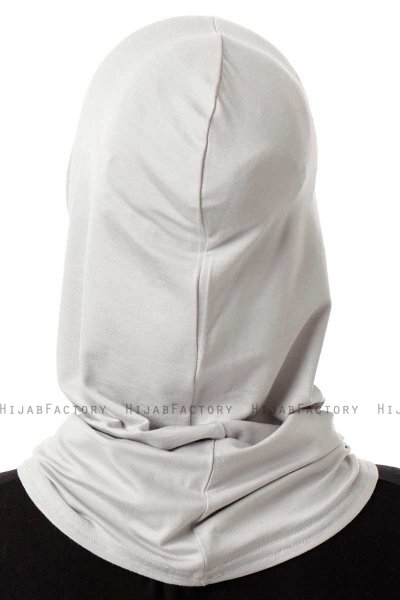 Logo Plain - Hellgrau One-Piece Al Amira Hijab