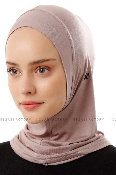 Logo Plain - Steingrau One-Piece Al Amira Hijab