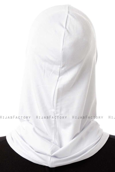 Logo Cross - Weiß One-Piece Al Amira Hijab