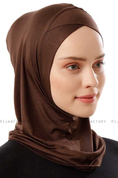 Logo Cross - Braun One-Piece Al Amira Hijab