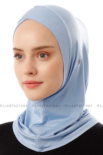 Logo Cross - Hellblau One-Piece Al Amira Hijab