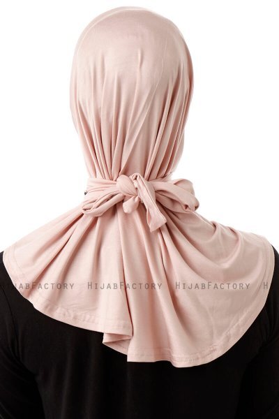 Sportif Plain - Altrosa Praktisch Viscose Hijab