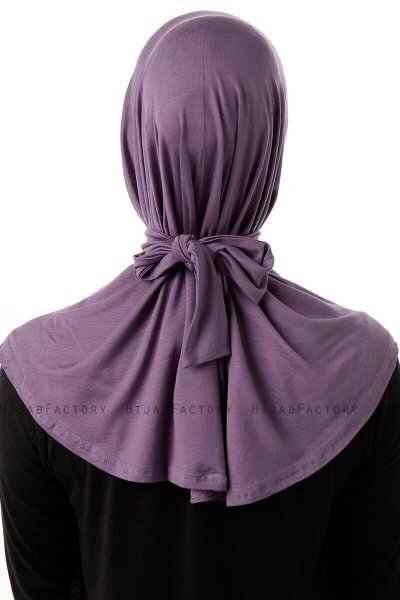 Sportif Cross - Dunkelviolett Praktisch Viscose Hijab