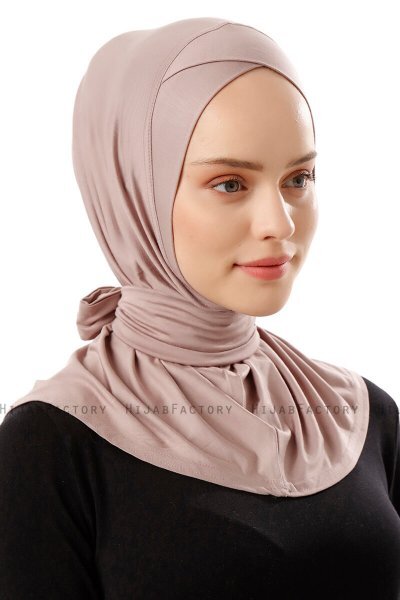 Sportif Cross - Steingrau Praktisch Viscose Hijab