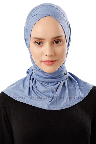 Sportif Cross - Indigo Praktisch Viscose Hijab