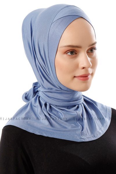 Sportif Cross - Indigo Praktisch Viscose Hijab