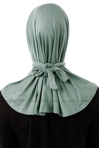 Sportif Cross - Grün Praktisch Viscose Hijab