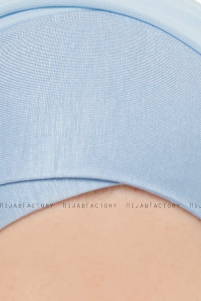 Alara Cross - Hellblau One Piece Chiffon Hijab
