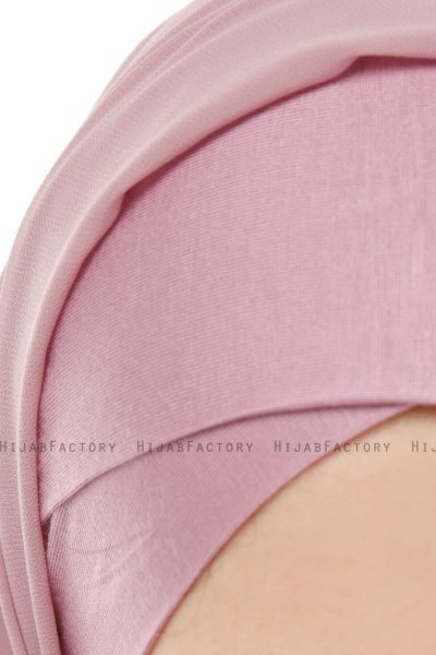 Alara Cross - Lila One Piece Chiffon Hijab