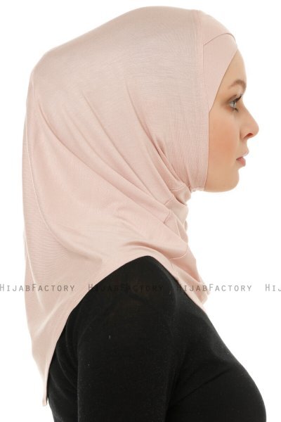 Hanfendy Cross Logo - Altrosa One-Piece Hijab