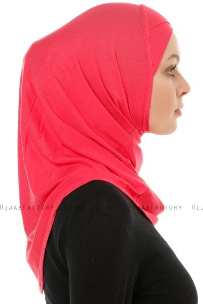 Hanfendy Cross Logo - Fuchsie One-Piece Hijab