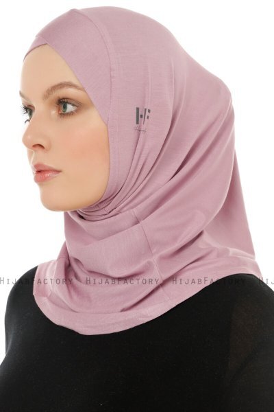 Hanfendy Cross Logo - Lila One-Piece Hijab