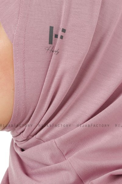 Hanfendy Cross Logo - Lila One-Piece Hijab