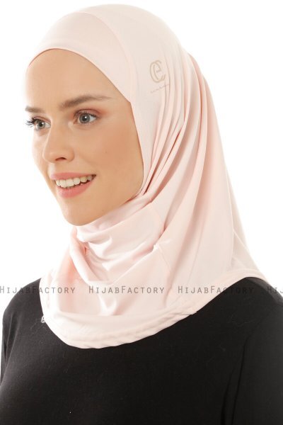 Micro Plain - Altrosa One-Piece Hijab