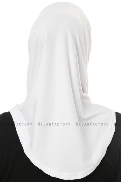 Micro Cross - Weiß One-Piece Hijab
