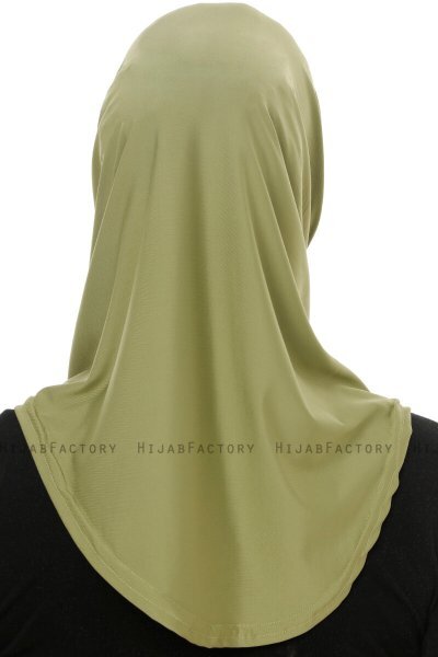 Micro Cross - Olivgrün One-Piece Hijab