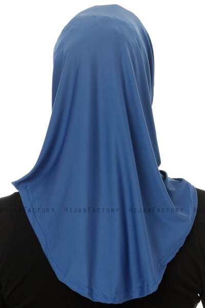 Micro Cross - Hellblau One-Piece Hijab