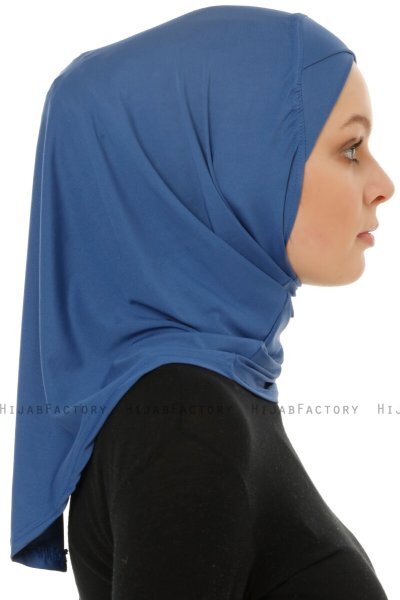 Micro Cross - Hellblau One-Piece Hijab