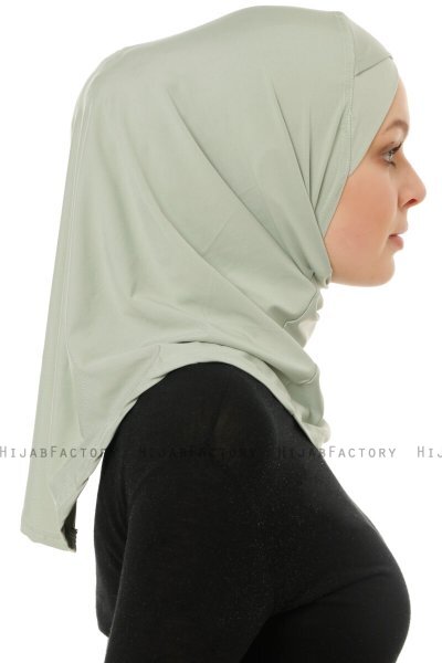 Micro Cross - Grün One-Piece Hijab