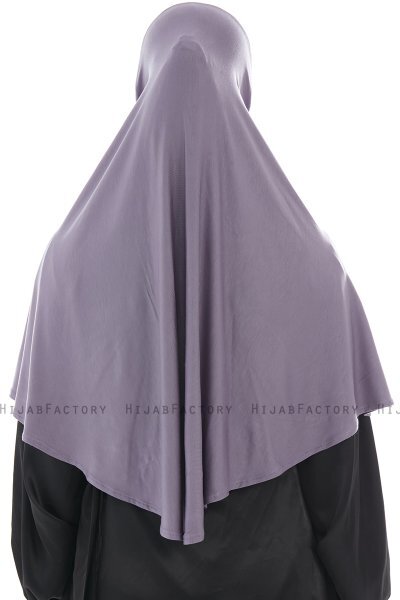 Ajda – Dunkelviolett Hijab Mit Reißverschluss