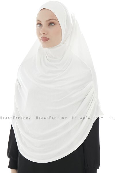 Roxelana - Creme Lang Al Amira Hijab
