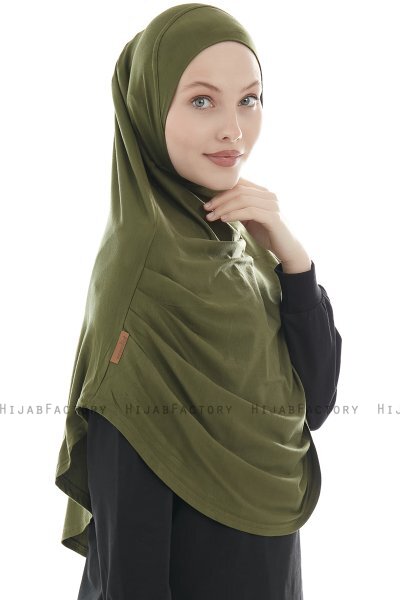 Roxelana - Khaki Lang Al Amira Hijab