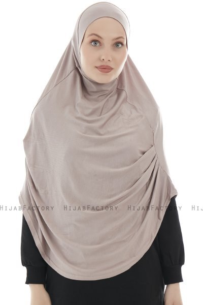 Roxelana - Steingrau Lang Al Amira Hijab
