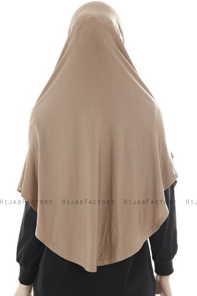 Roxelana - Hellbraun Lang Al Amira Hijab