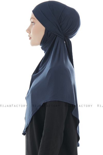 Sefa - Navy Blau One-Piece Al Amira Hijab