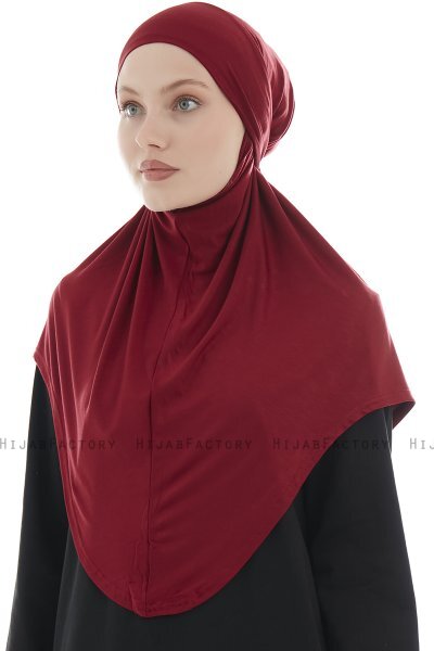 Sefa - Bordeaux One-Piece Al Amira Hijab