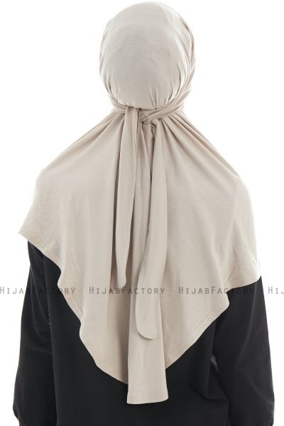 Sefa - Helltaupe One-Piece Al Amira Hijab