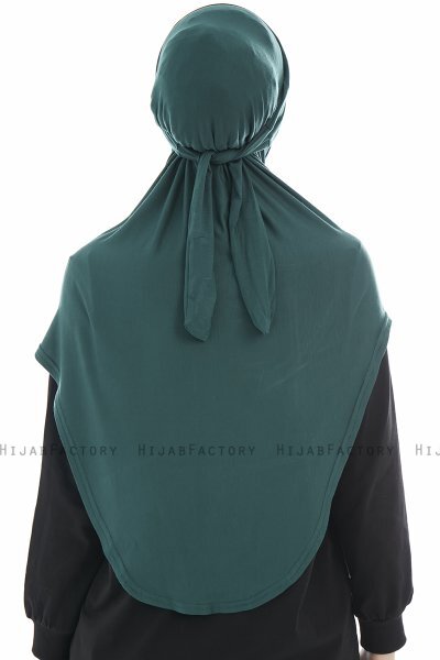 Sefa - Dunkelgrün One-Piece Al Amira Hijab