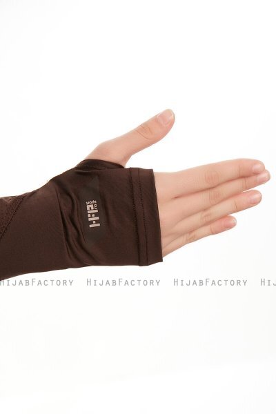 Azize - Braun Pro Scarf Sport Hijab Set