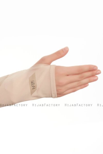 Azize - Helltaupe Pro Scarf Sport Hijab Set