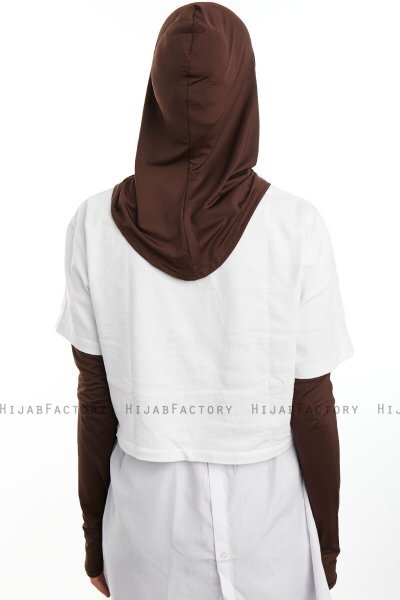 Bayda - Braun Pro Sport Hijab Set