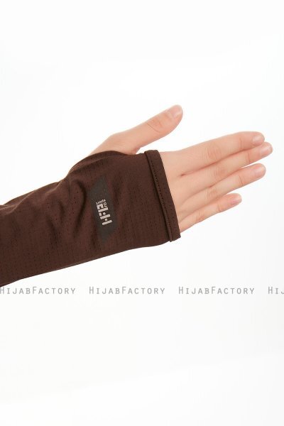 Bayda - Braun Pro Sport Hijab Set